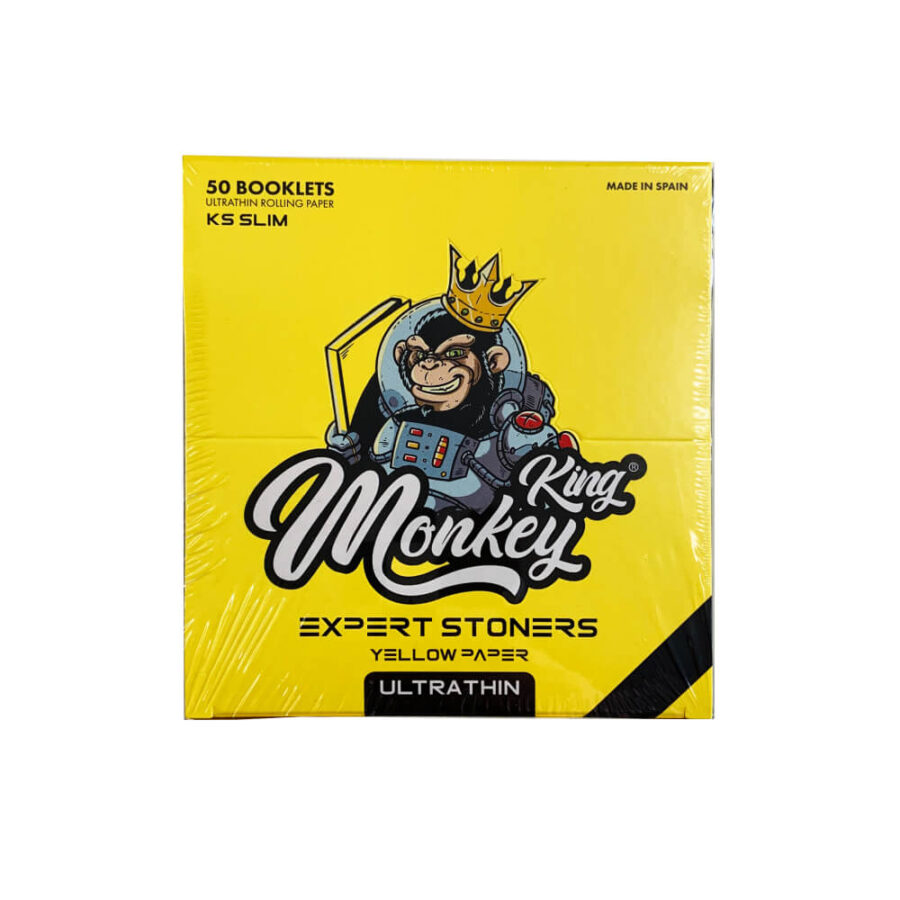 Cartine ultra sottili Monkey King gialle (50 pezzi/display)