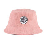 The Bulldog Bucket Hat con Ricamo Rosa