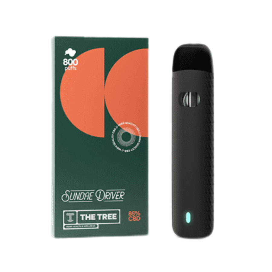 The Tree Sigaretta Elettronica Usa e Getta Sundae Driver 425mg CBD - 800 Puffs (0.5ml)