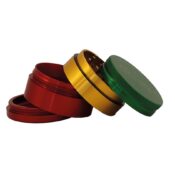 RAW Hammer Craft Grinder in Alluminio Rasta Medio 4 Parti - 55mm