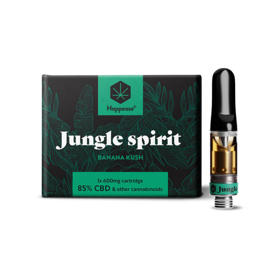 Happease 85% CBD Cartuccia Jungle Spirit (600mg)