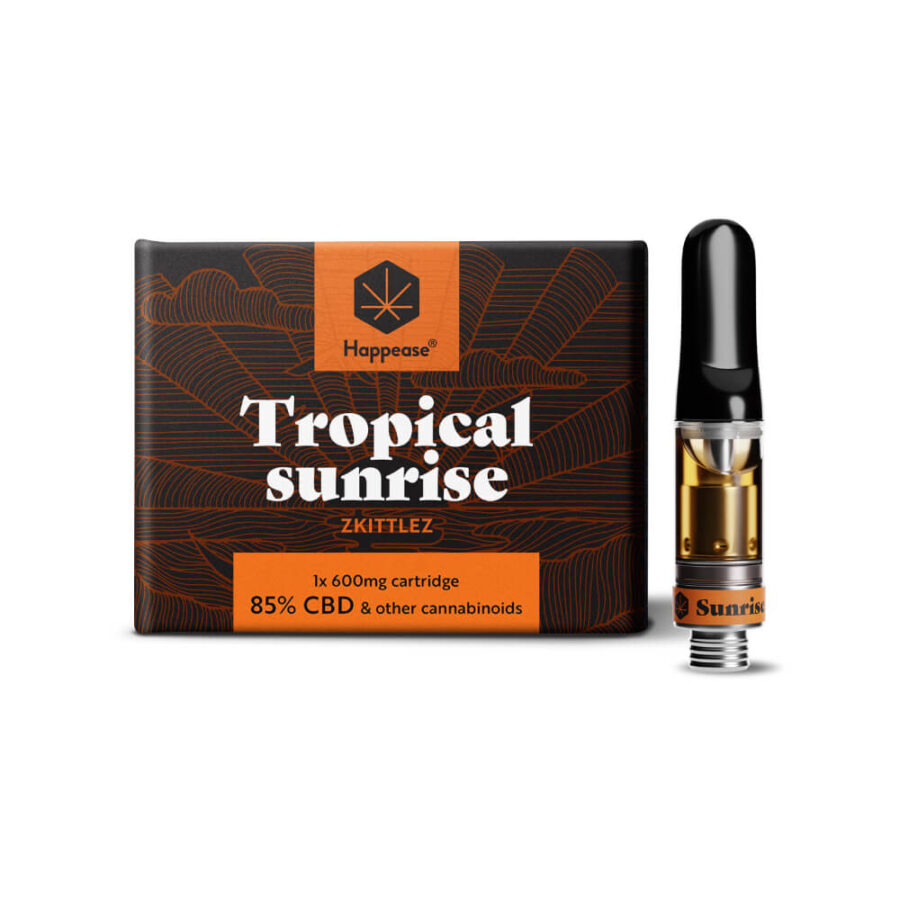 Happease 85% CBD Cartuccia Tropical Sunrise (600mg)