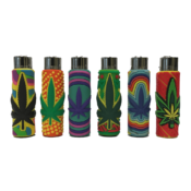 Clipper Accendini Pop Cover Cannabis Leaves (30pezzi/display)