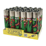 Clipper Mini Accendini Green Leaves (24pezzi/display)