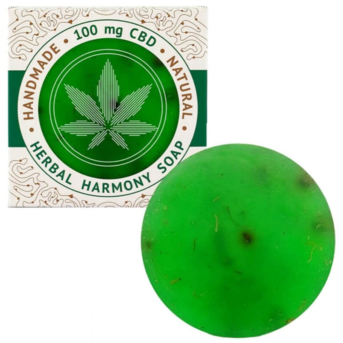 all'ingrosso-cannaline-sapone-fatto a mano-armonia-erbo-100mg wholesale cannaline handmade soap herbal harmony 100mg 1