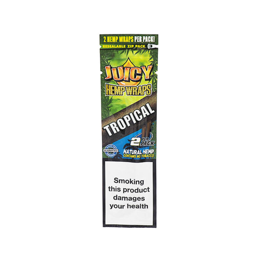 Juicy Jay Jay involucri di canapa Blunt Tropical (25 pezzi/display)