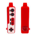 Pipa in Silicone Joystick Console Rosso 10.5cm