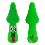 Pipa in Silicone Fungo Verde Neon 10cm