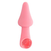 Pipa in Silicone Fungo Rosa 10cm