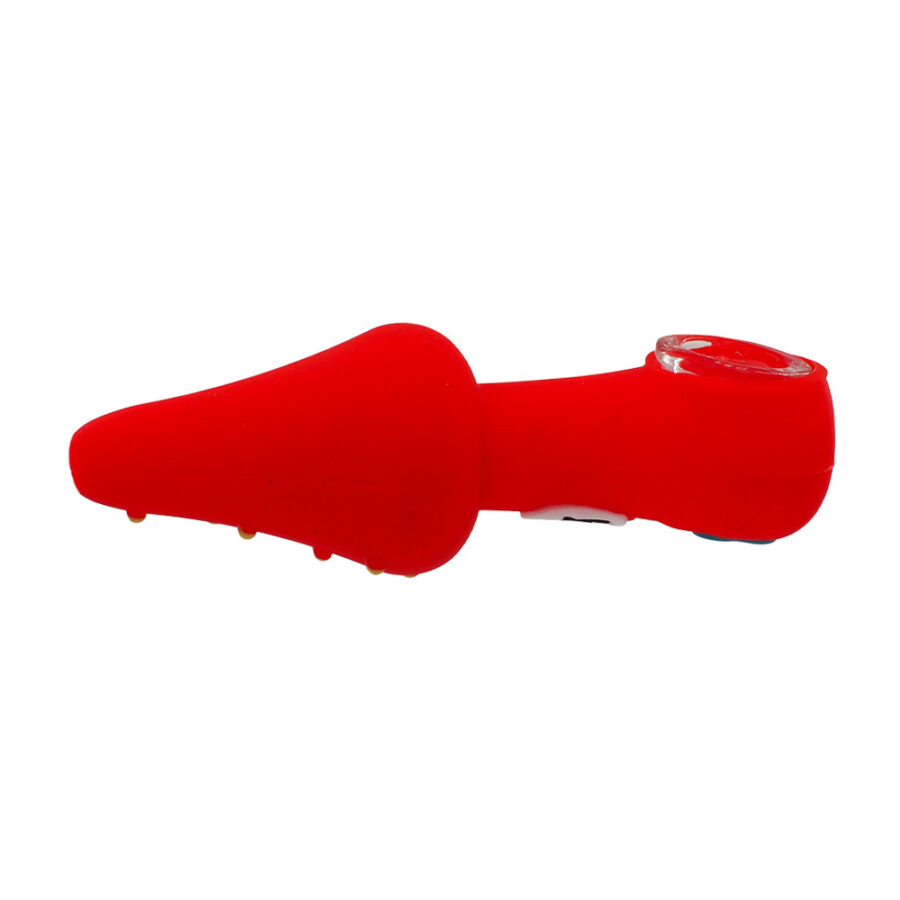 Pipa in Silicone Fungo Rosso 10cm