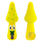 Pipa in Silicone Fungo Giallo 10cm