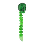 Dabber in vetro per Bong Teschio Verde