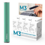 CCELL M3 Penna Batteria Verde Perla per Svapo con Standard 510 Thread (20pcs/display)