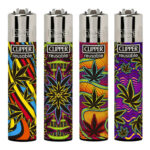 Clipper Accendini Neon Leaves 6 (24pezzi/display)