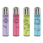 Clipper Accendini Simple Flowers (24pezzi/display)