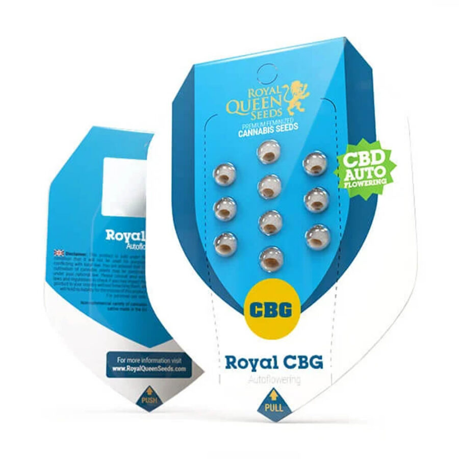 Royal Queen Seeds Royal CBG semi di cannabis autofiorenti (confezione 5 semi)