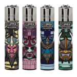 Clipper Accendini Samurai Masks (24pezzi/display)