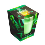 Candela alla Cannabis con Profumo di Foglie di Cannabis Fresche (90g)