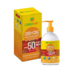 Plant of Life Cannasun Crema Solare SPF 50+ con 1% CBD + 1% CBG (150ml)