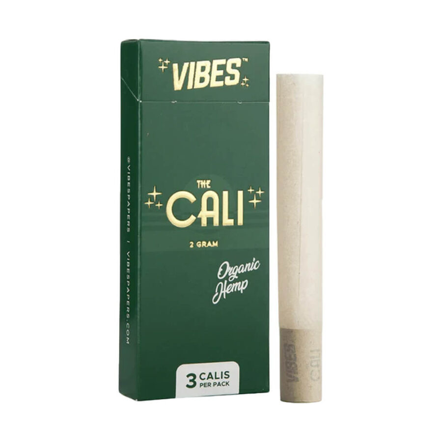 VIBES The Cali Cones Canapa Biologica 2g Confezione da 3 pezzi (8pz/display)