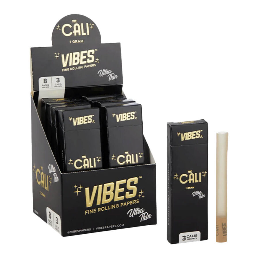 VIBES The Cali Cones Ultra Thin 1g 3 Pezzi (8pz/display)