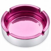 Wholesale Champ High Round Colorful Glass Ashtray 6pcsdisplay 2 1