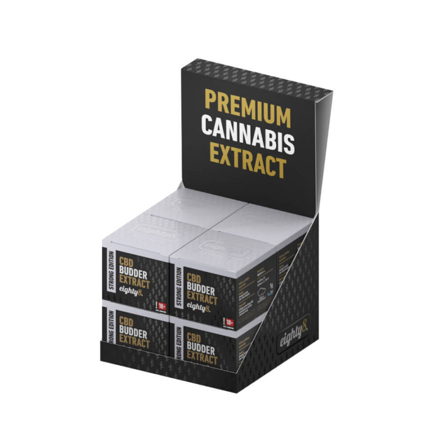 Eighty8 Estratto di CBD Budder 78.77% CBD 1g (8pezzi/display)