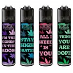 Clipper Classic Leaves Slogan