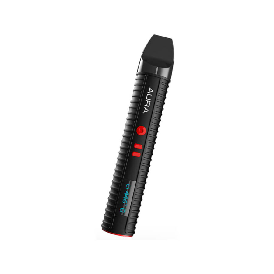 Flowermate Aura Vaporizzatore Ultraportatile Kit Completo Nero