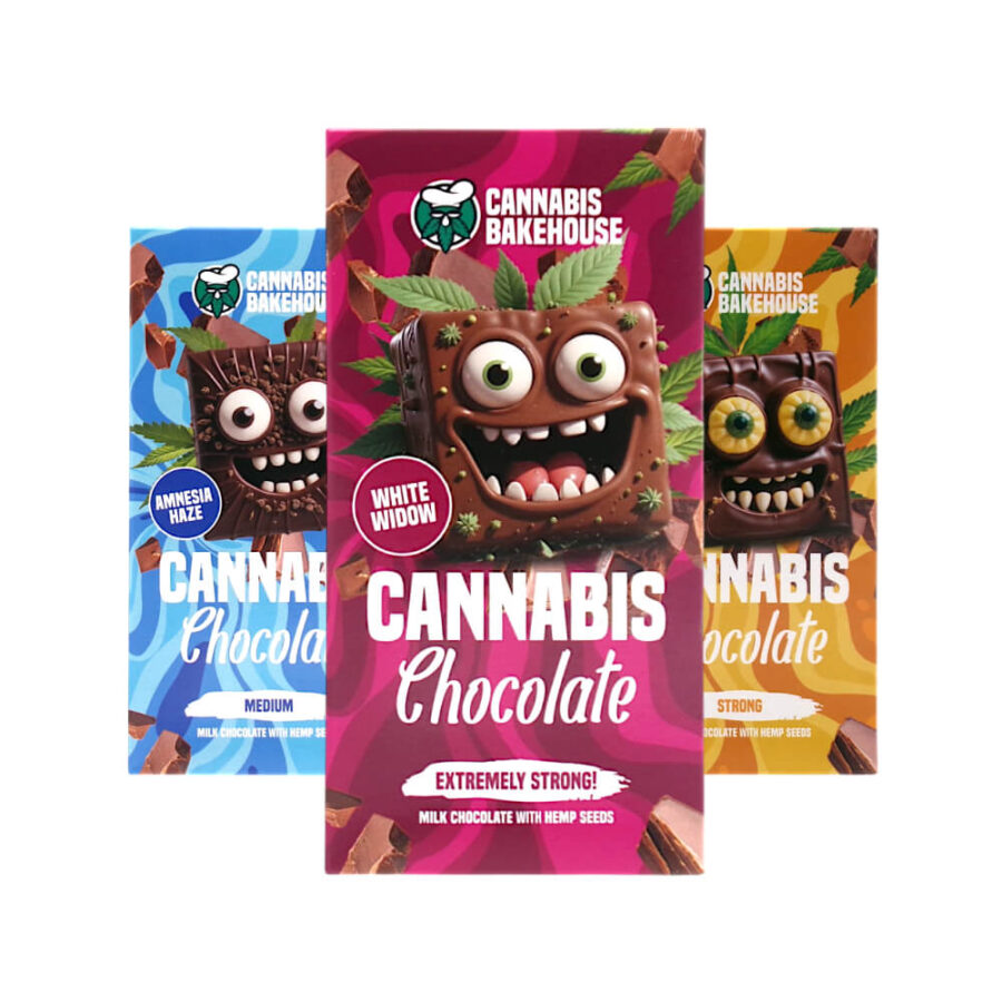 Cannabis Bakehouse Latte al Cioccolato alla Cannabis (15pz/display)