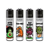 Clipper Lighters Classic Cute Slogan (48pz/display)