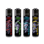 Clipper Lighters Classic Cyborg Warriors (48pz/display)