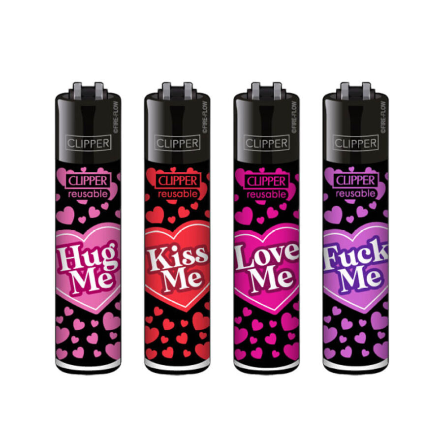 Clipper Lighters Classic Kiss Me #2 (48pz/display)