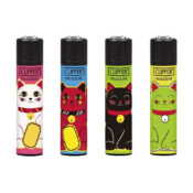 Clipper Lighters Classic Lucky Cat (24pz/display)