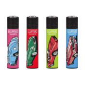 Clipper Lighters Classic Vintage Cars (24pz/display)