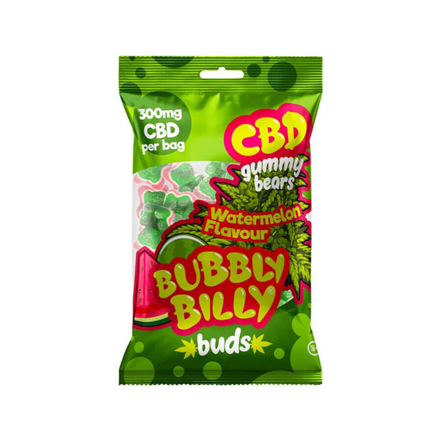 Bubbly Billy Buds CBD Gummy Bears 300mg CBD (40confezioni/scatola)