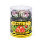 Cannabis Lecca Lecca Strawberry Haze Flavour Giftbox 10 Pezzi (12confezioni/masterbox)