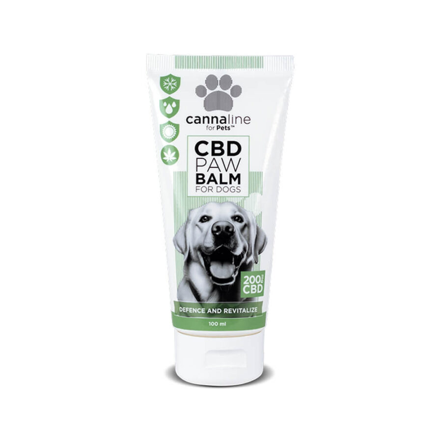 Cannaline for Pets Balsamo per Zampe di CBD per Cani 200mg CBD (100ml)