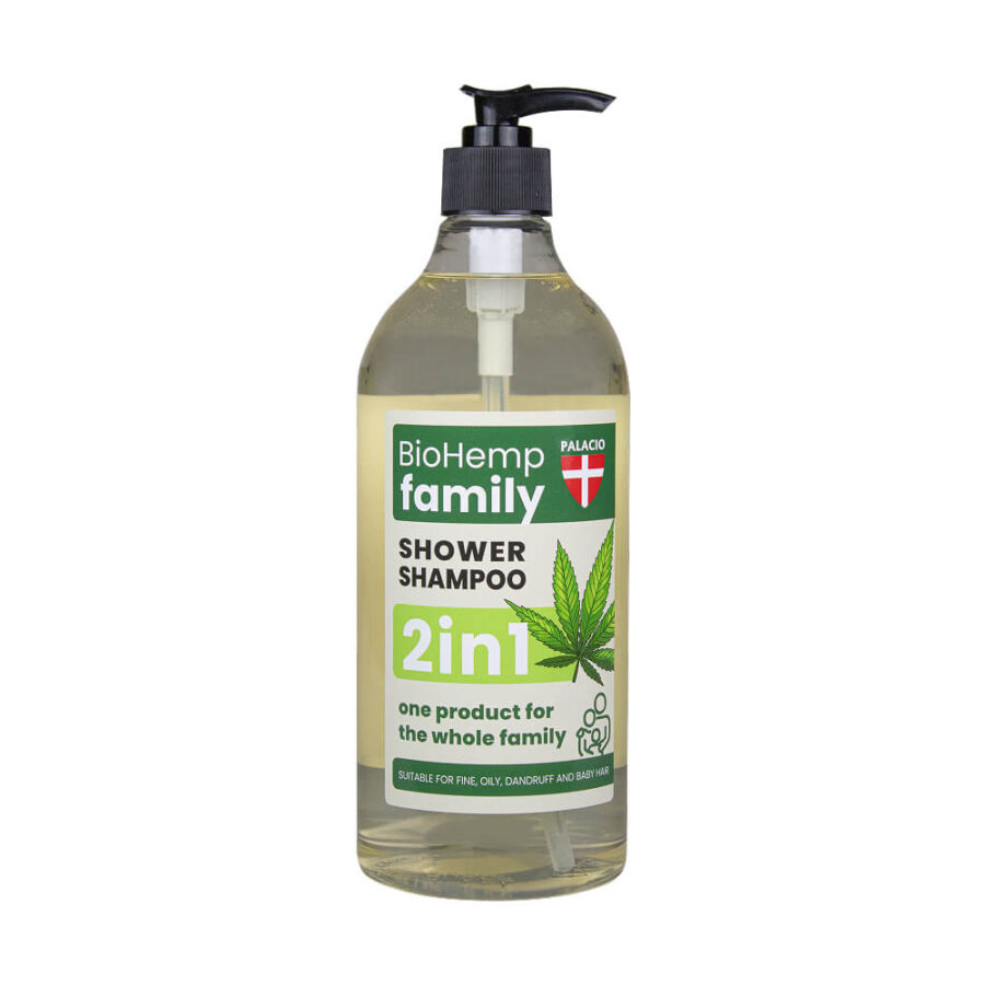 Palacio Shampoo Doccia 2 in 1 della Famiglia BioHemp (750ml)