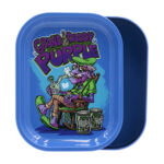 Vassoio da Rollare Best Buds con Scatola in Latta e Scomparto Grand Daddy Purple-Ingrosso-6