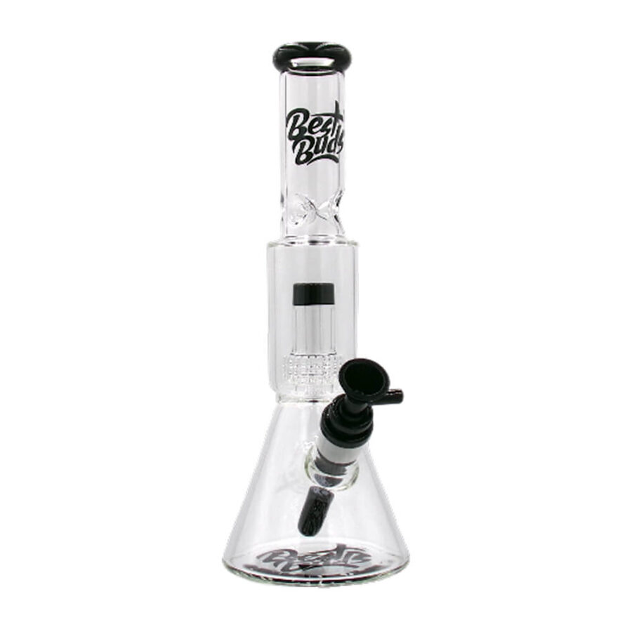 Best Buds Bong a Doppia Camera in Vetro con Percolatore Matrix 31.5cm