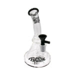 Best Buds Bong in Vetro Trasparente Curved Beaker 19.5cm