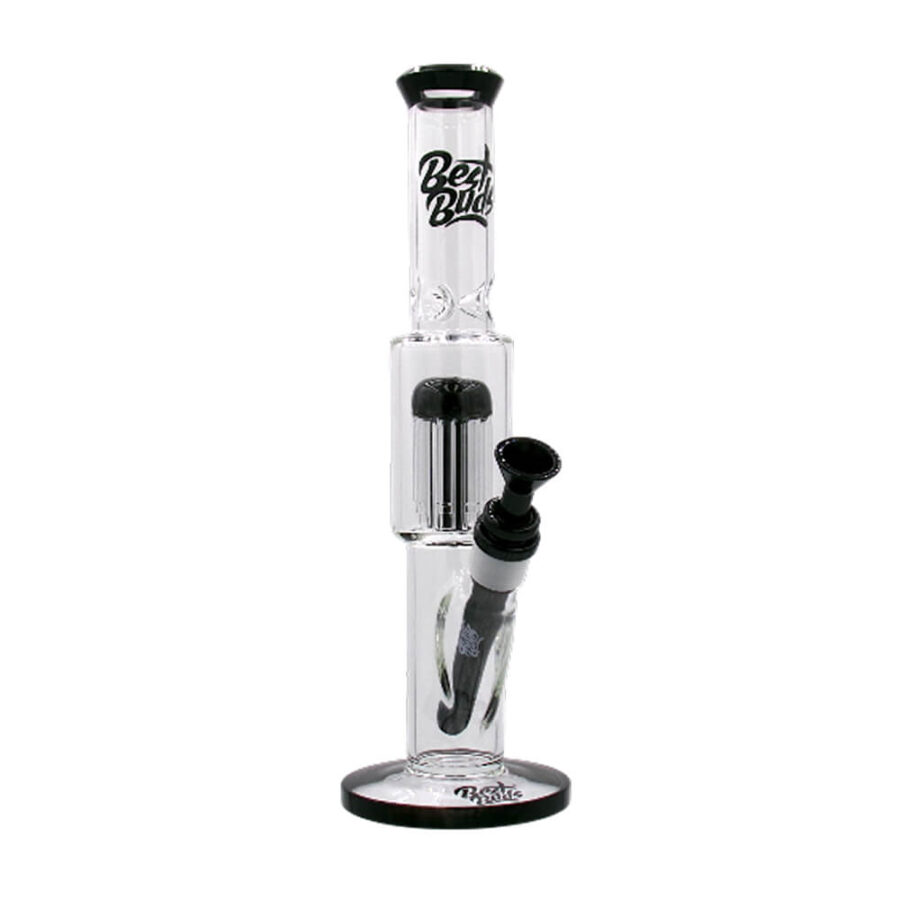 Best Buds Bong Ice a Doppia Camera in Vetro con Percolatore ad Albero 33cm