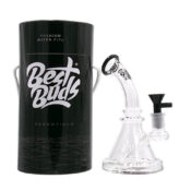Best Buds Bent Neck Bong in Vetro 19.5cm