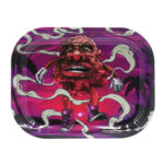 Beuz Bloodybud Vassoio Rotante in Metallo Piccolo (14x28cm)