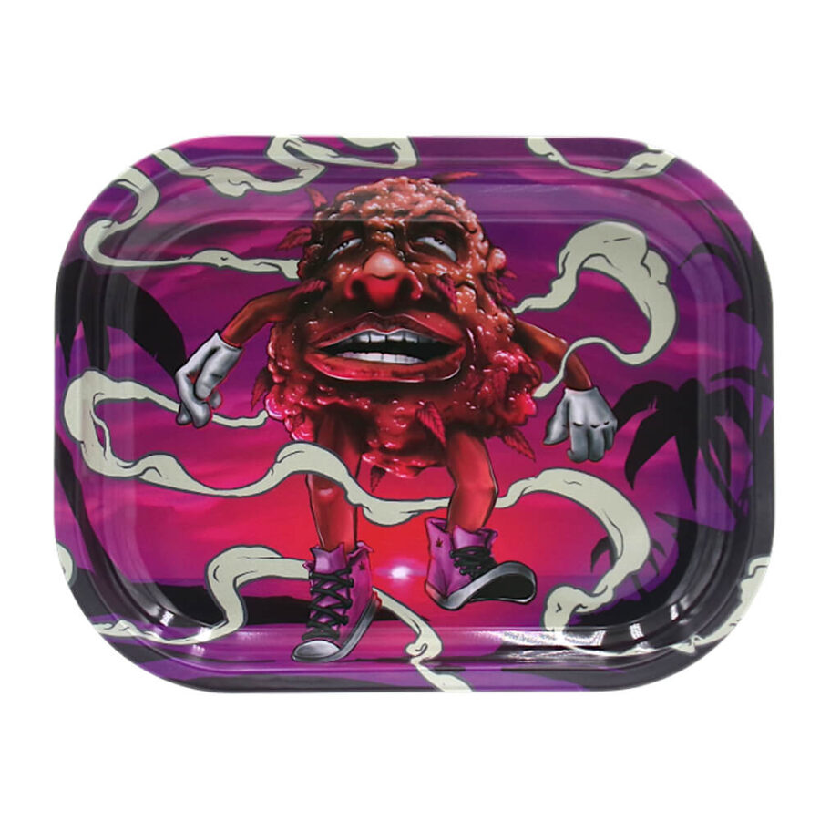Beuz Bloodybud Vassoio Rotante in Metallo Piccolo (14x28cm)