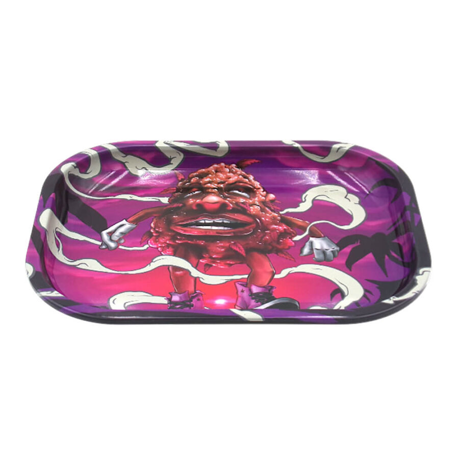 Beuz Bloodybud Vassoio Rotante in Metallo Piccolo (14x28cm)