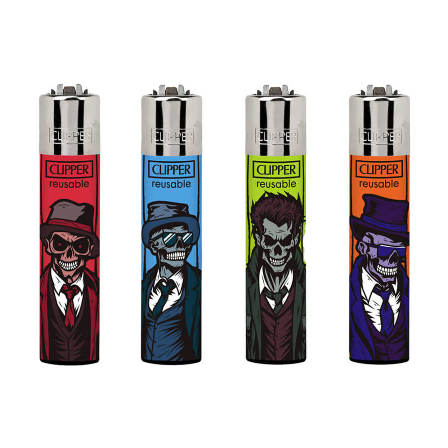 Clipper Lighters Classic Zombie Gangsters (24pz/display)