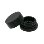 Barattolo di vetro rotondo nero 9ml-all'ingrosso-3