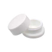 Barattolo di vetro rotondo bianco 9ml-Ingrosso-2